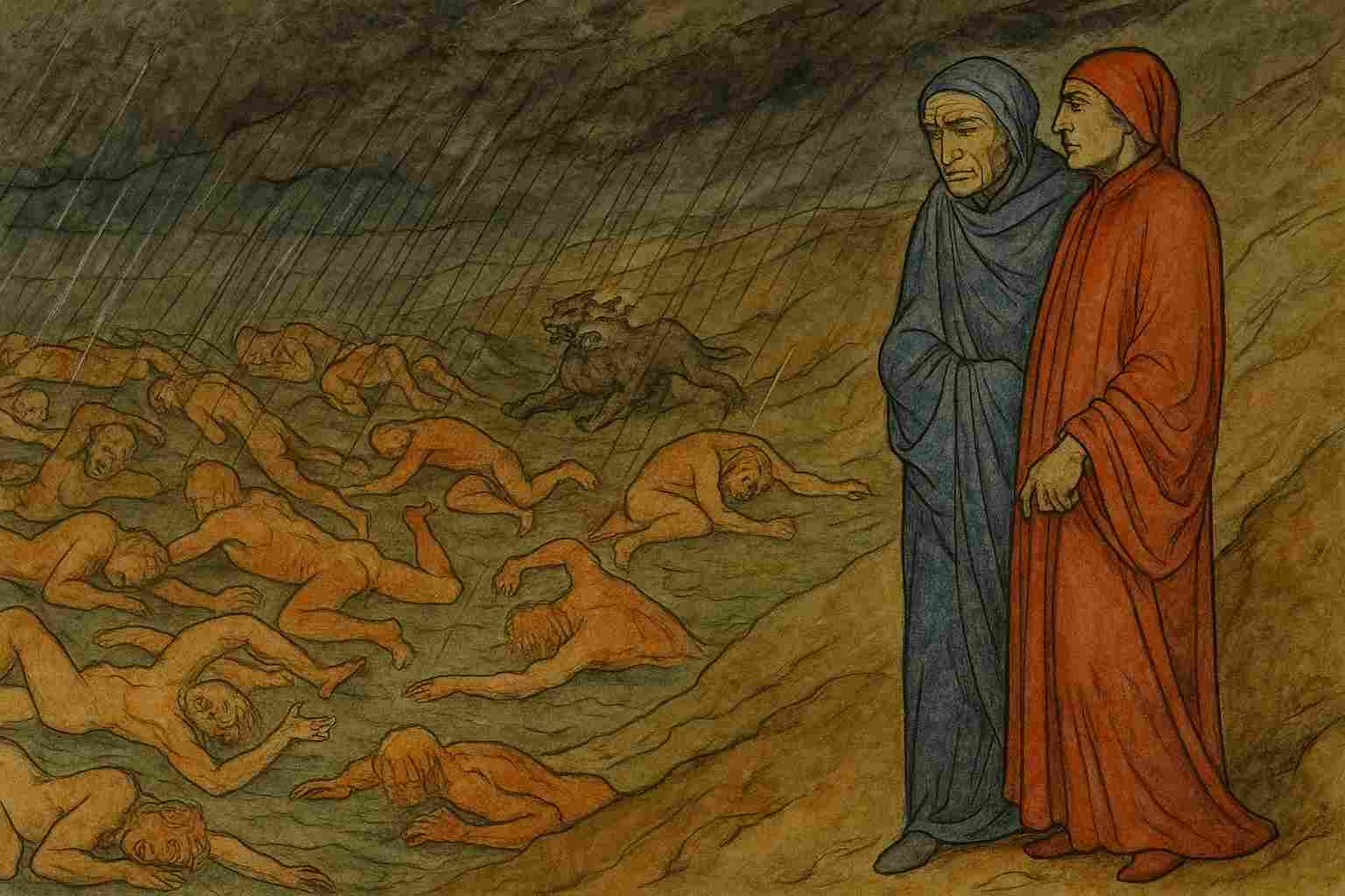 Divina Commedia, Canto 6 Inferno: testo, parafrasi, figure retoriche e analisi