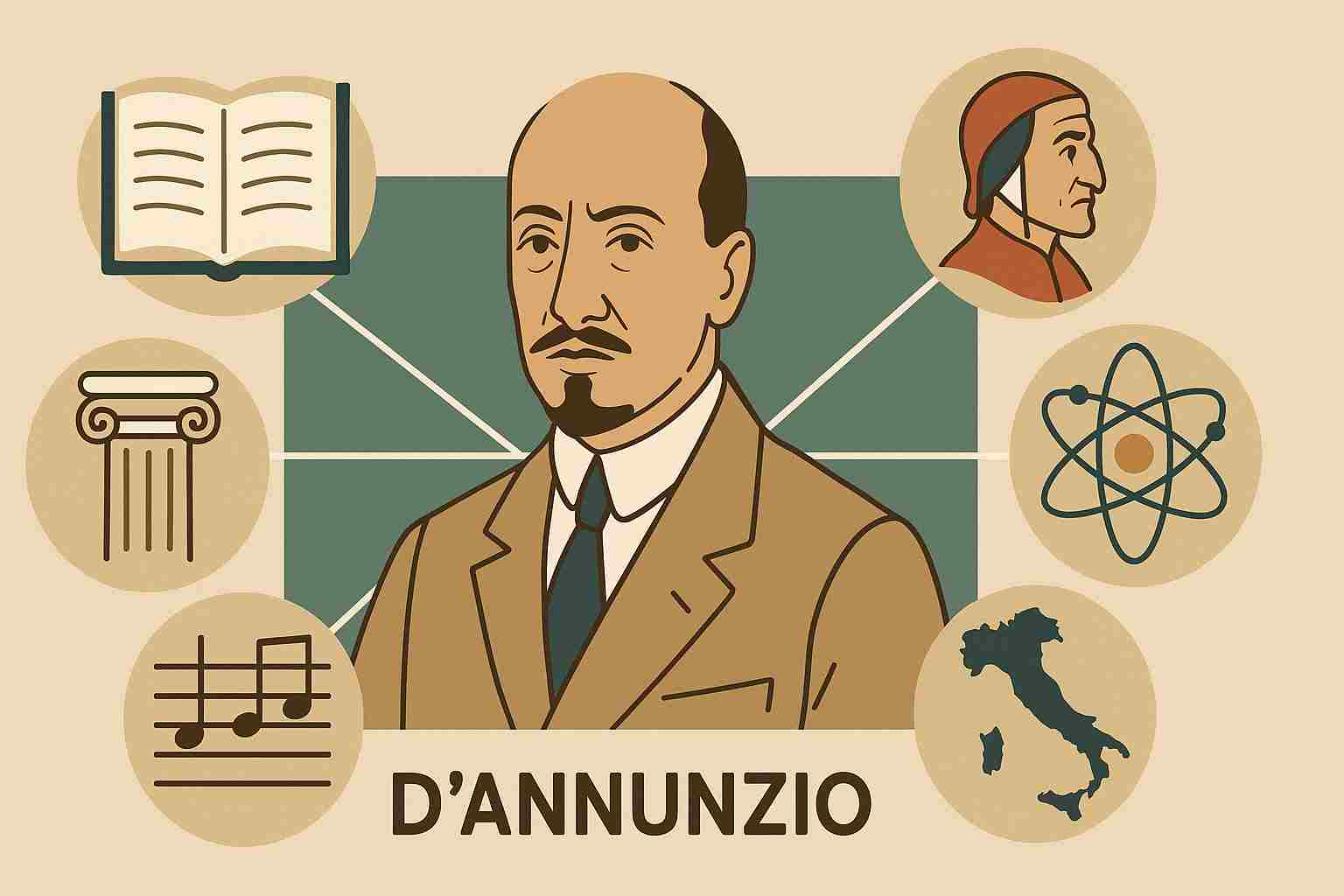 Maturità, possibili collegamenti per D'Annunzio