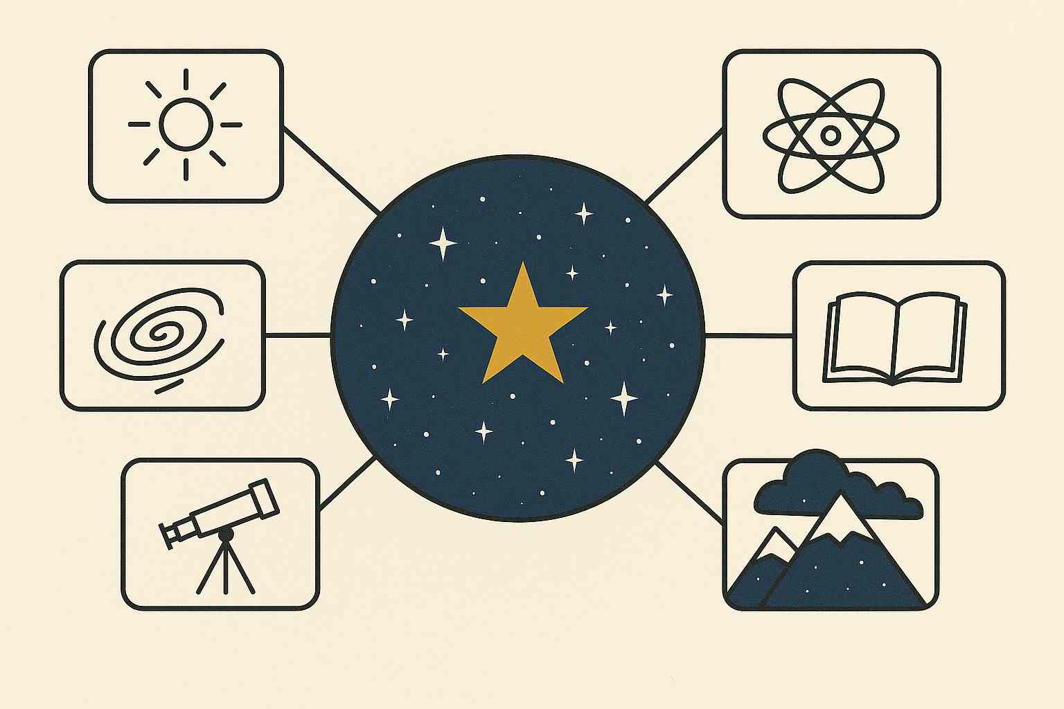 Tesina sulle stelle: collegamenti per un percorso alla Maturità