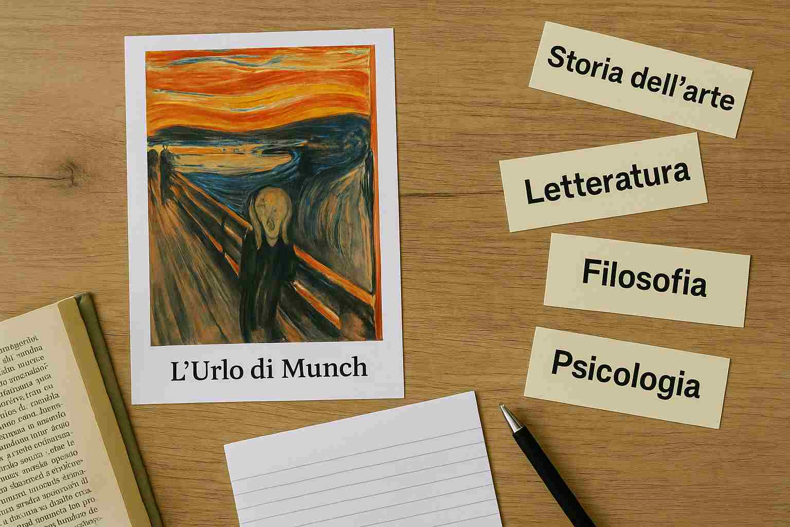 L'Urlo di Munch: collegamenti interdisciplinari per la Maturità