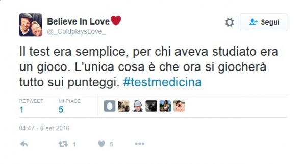 test medicina 2016 domande e punteggi