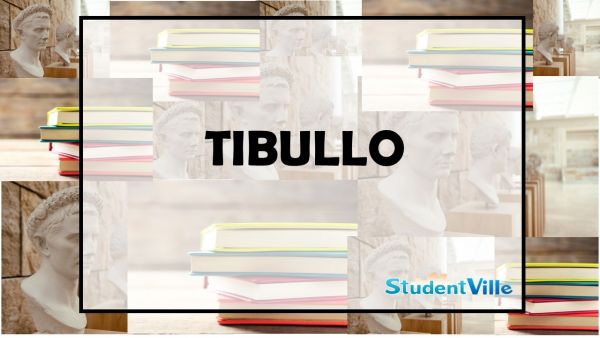 Versioni tradotte di Tibullo, vita e opere