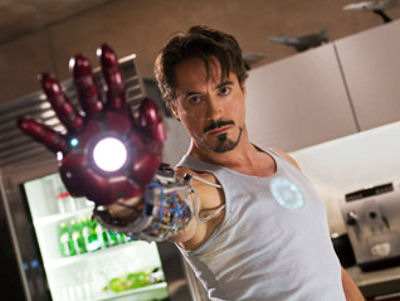Robert Downey Jr nei panni di Iron Man