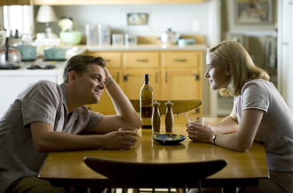 Leo e Kate in una scena del film