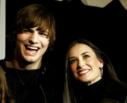 Demi Moore con il "baby fidanzato" Ashton Kutcher