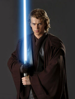 Hayden in versione Anakin Skywalker
