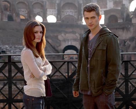 Rachel Bilson e Hayden Christensen, protagonisti di "Jumper"