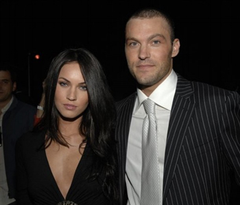 Con il fidanzato Brian Austin Green, ex star di "Beverly Hills 90210"