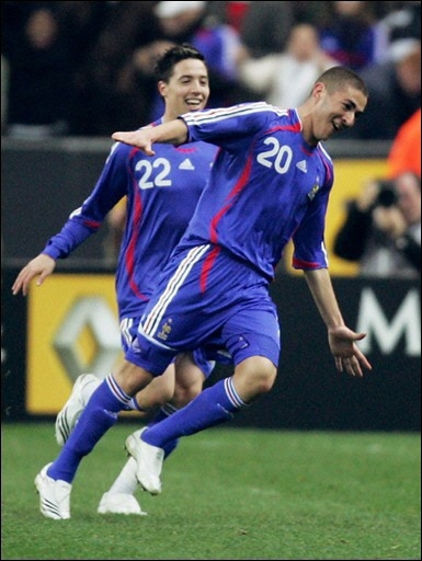 Nasri e Benzema